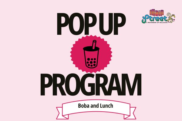 Pop up Boba and Lunch 